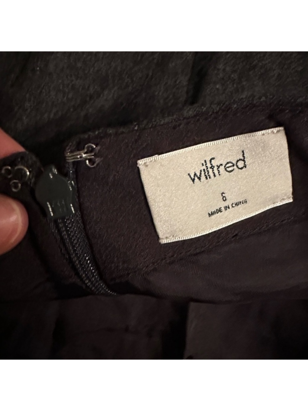 ARITZIA Wilfred CASHMERE and wool wrap skirt - Picture 5 of 11